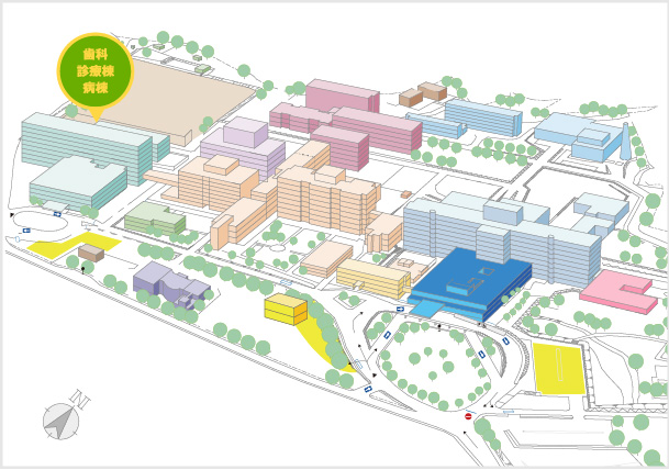 鹿児島大学病院歯科診療棟病棟