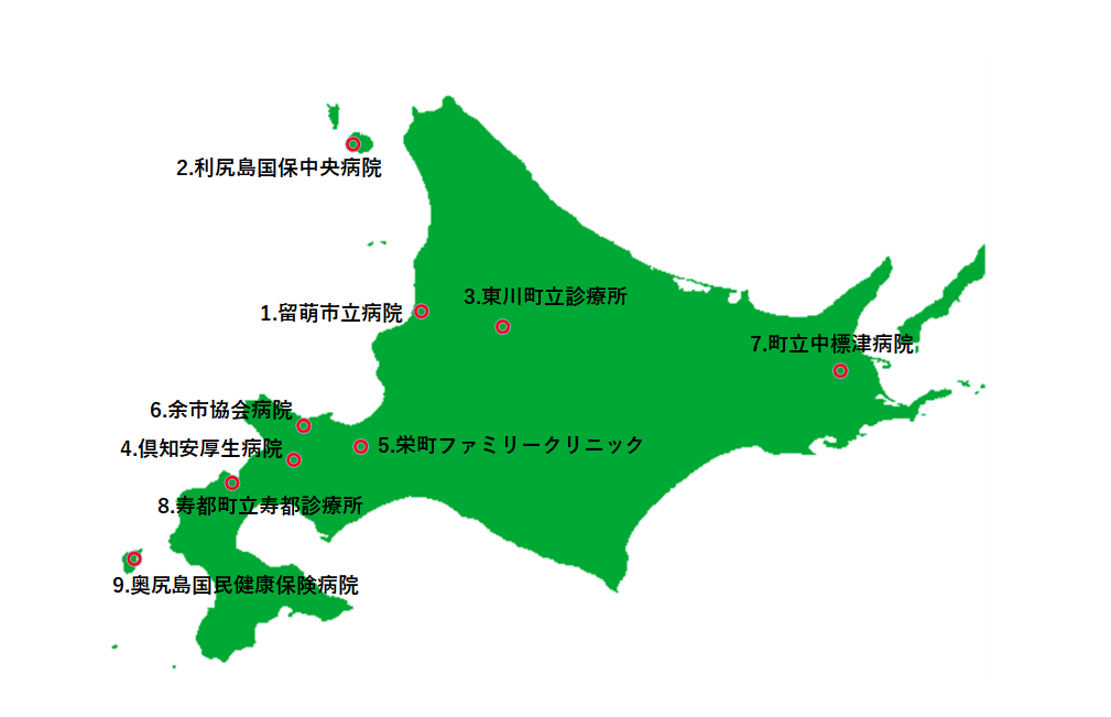 協力施設一覧