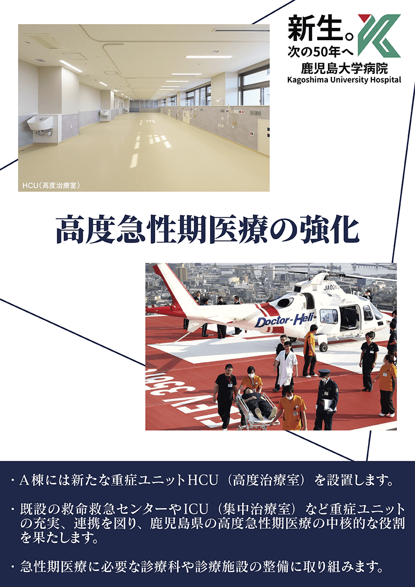 高度急性期医療の強化